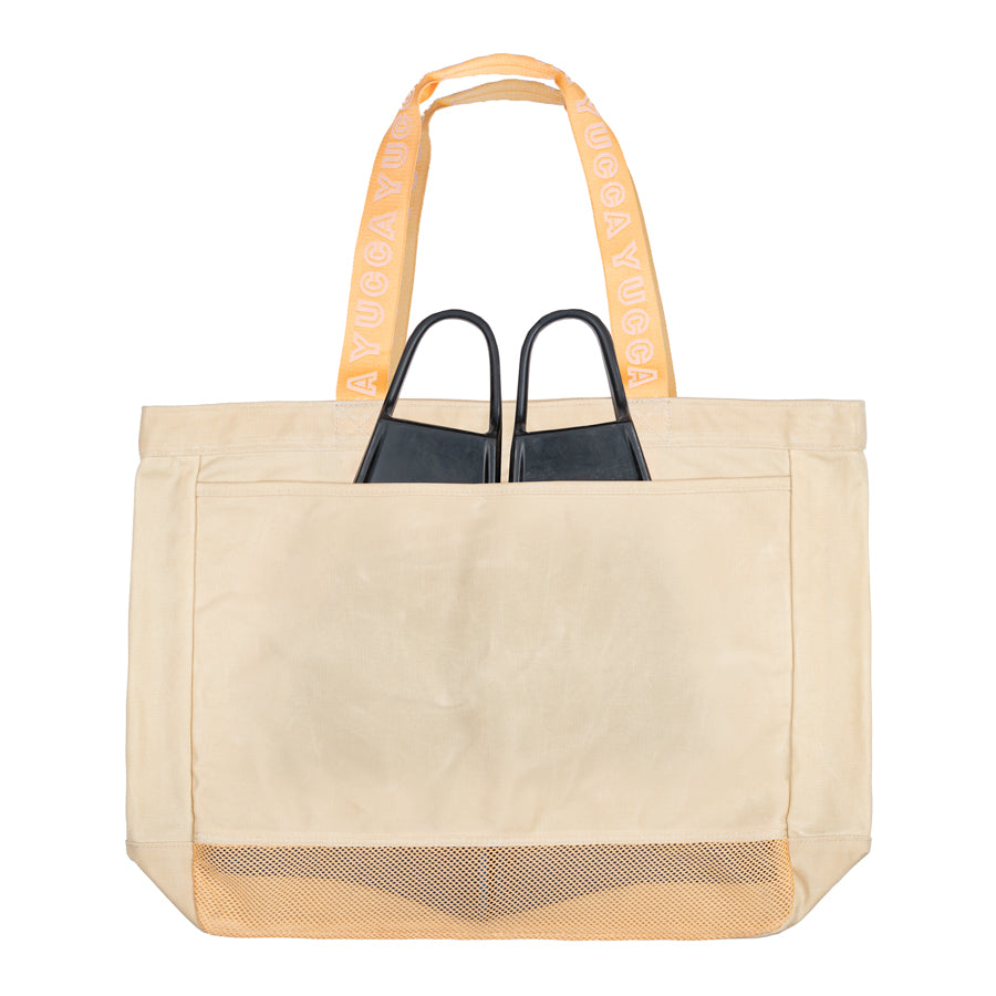 Yucca Beach Tote Charcoal - Yucca Fins