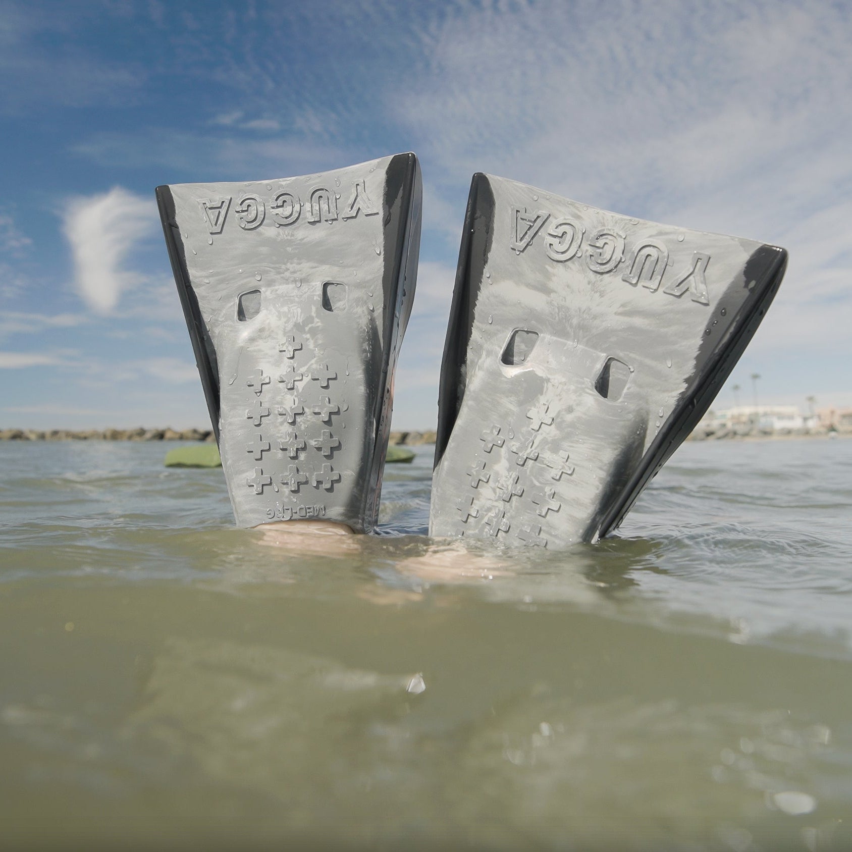 Yucca Obsidian Short Blade Fins - Super Flex - Yucca Fins