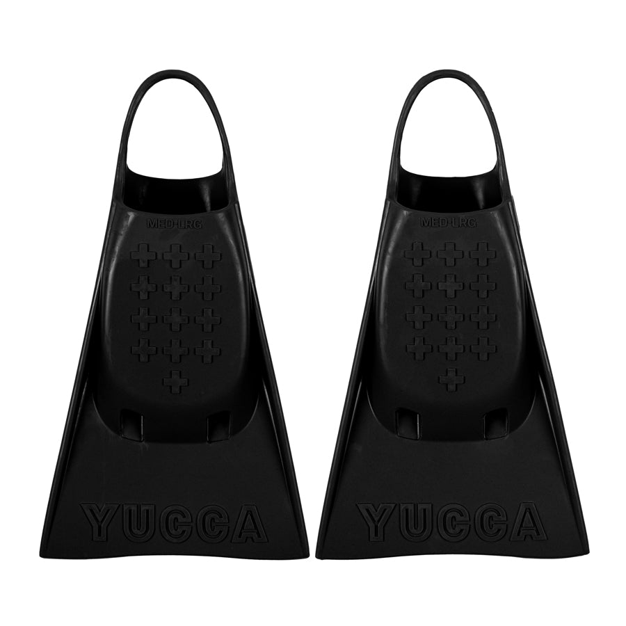 Black - Soft Flex Short Blade - Yucca Fins