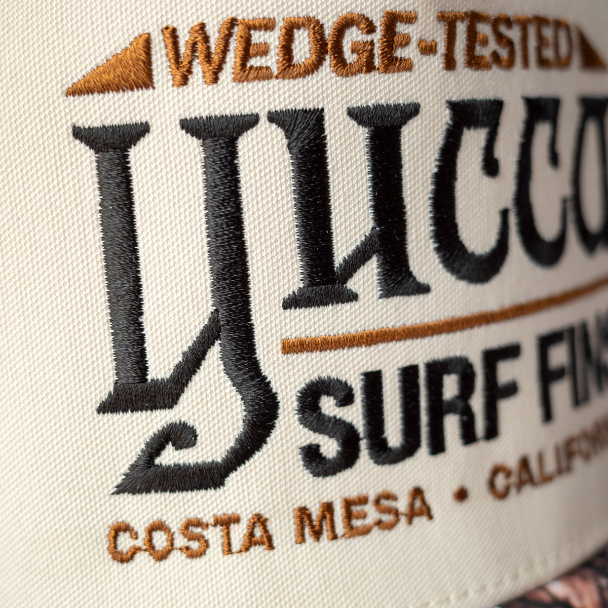 Wedge Tested  Snapback Natural / Camo - Yucca Fins