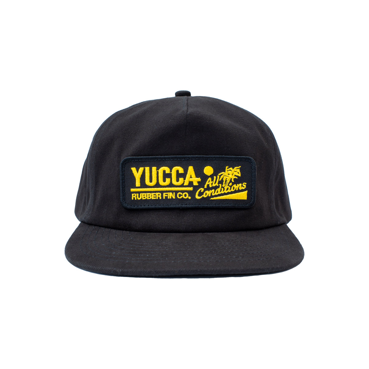 All Conditions Snapback Black - Yucca Fins