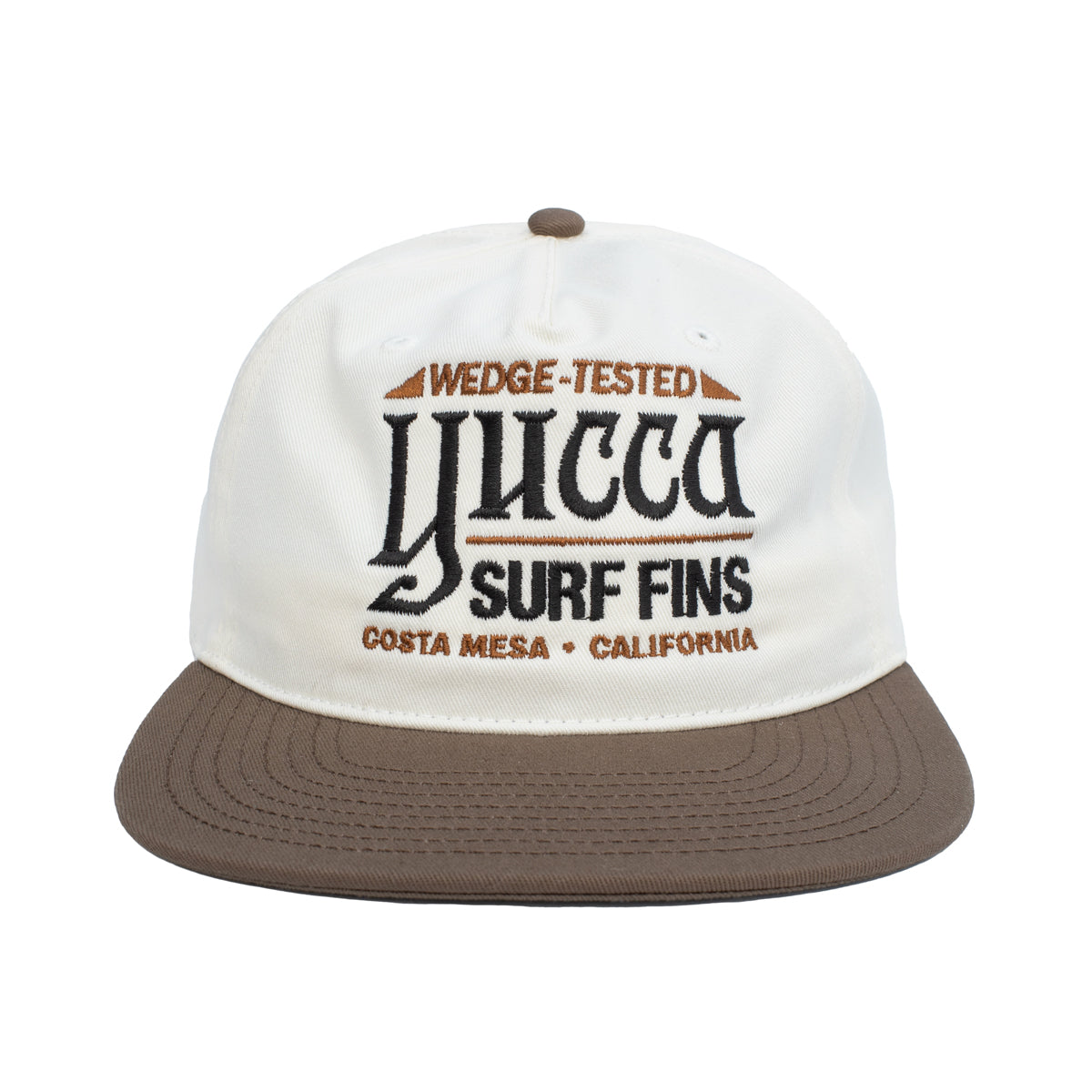 White Yucca Wedge Tested Hat